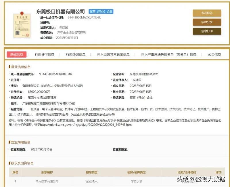 华为极目公司增资至38.9亿，雄心壮志背后的战略投资之道