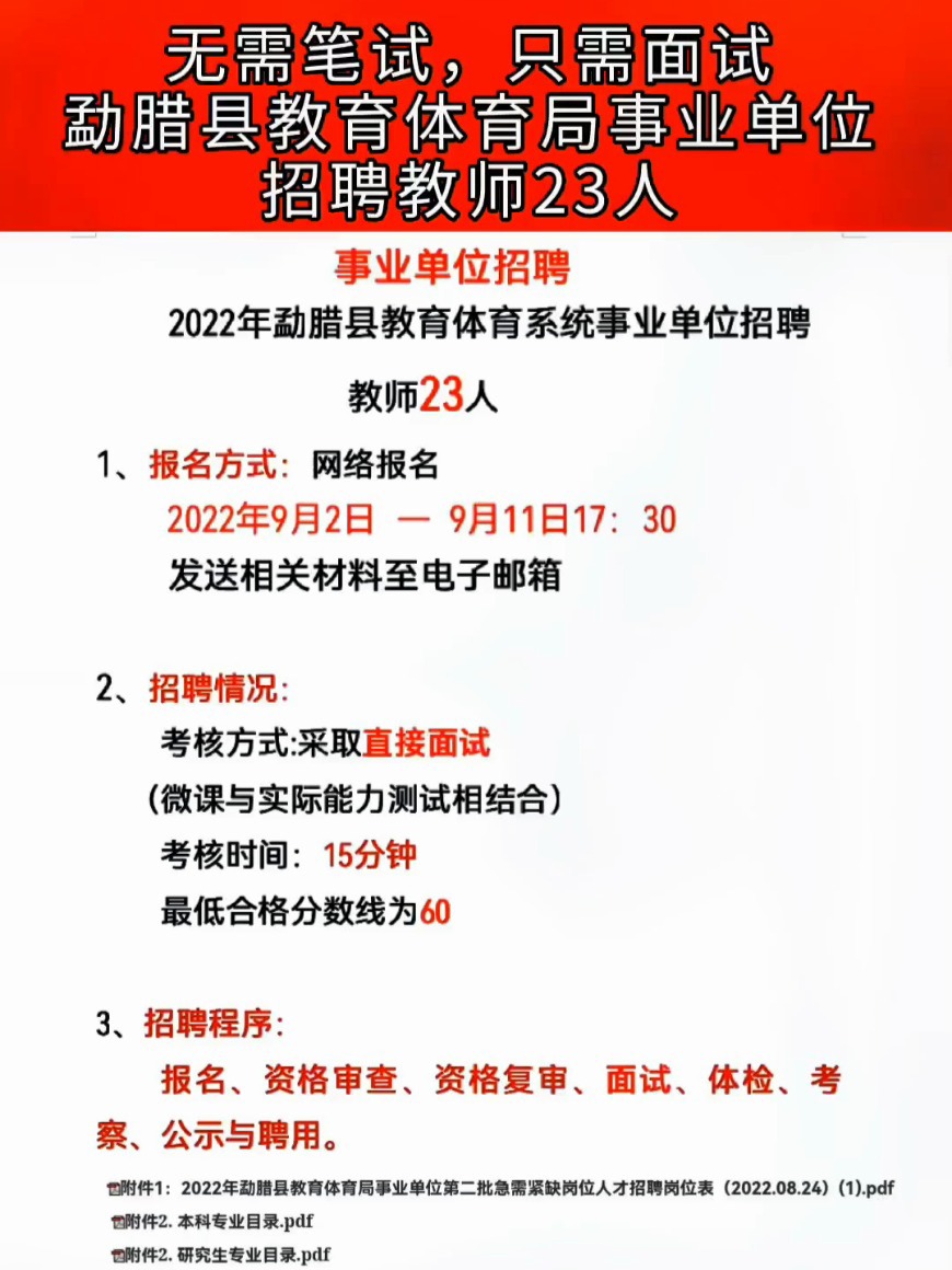 马关县初中招聘最新信息汇总